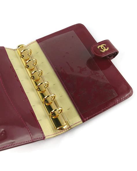 wristlet chanel - chanel agenda planner.